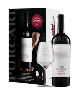 Negru de Purcari - Limited Edition - GIFT BOX incl. glas & sommelier