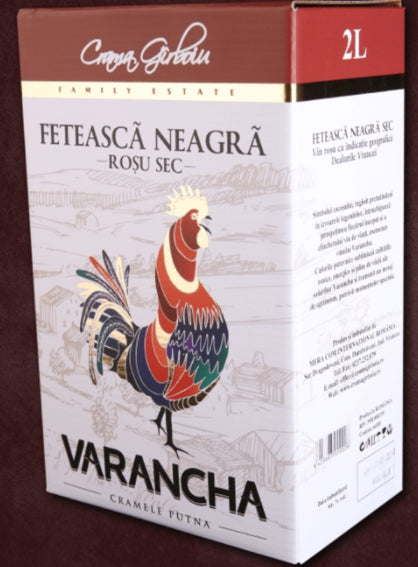 Bag-in-Box (BIB) - Varancha - Feteasca Neagra - Tezauro - Kwaliteitswijnen uit Roemenië